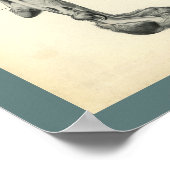 Knochen von Hunden Muskeln Anatomie beim Tierarzt Poster (Ecke)