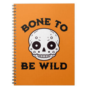 Knochen, wild notizblock