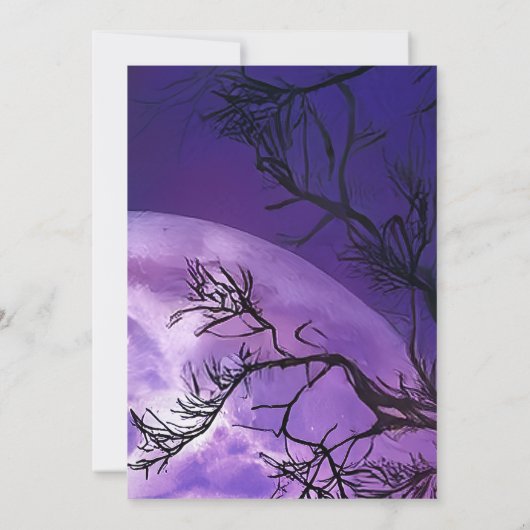 Knochen, wild zu sein, Western Skelett Einladung (Rückseite)