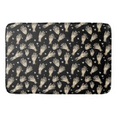 Knochen zum Herzen Badematte (Vorderseite)