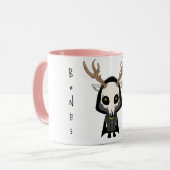 Knochen Zwei-Tone-Tasse Tasse (Vorderseite Links)