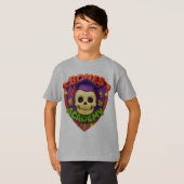 Knochenakademie mit Schule und Boneheads T-Shirt (Vorne ganz)