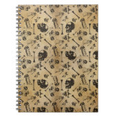 Knochenanatomie Notizblock (Vorderseite)