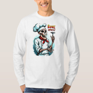 Knochenappetit Halloween-T - Shirt - Skeletton Koc