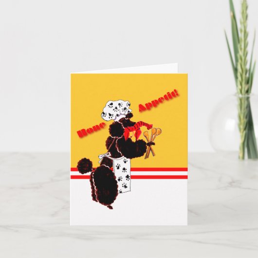 Knochenappetit Karte (Vorderseite)