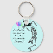 "Knochenarzt!" Schlüsselanhänger (Vorderseite)