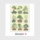 Knochenbaumgruppe Aufkleber (Blatt)