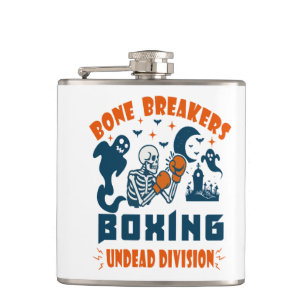 Knochenbrecher Boxing untote Division Flachmann