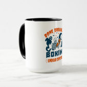 Knochenbrecher Boxing untote Division Tasse (Vorderseite Links)