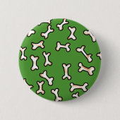 Knochendesign Button (Vorderseite)