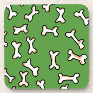 Knochendesign Getränkeuntersetzer