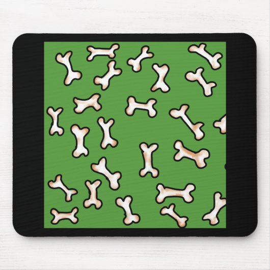 Knochendesign Mousepad (Vorne)
