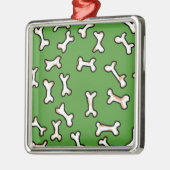Knochendesign Ornament Aus Metall (Links)
