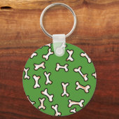 Knochendesign Schlüsselanhänger (Vorderseite)