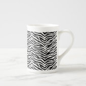 Knochenerkrankung Tasse Zebra Print Bone China Tas (Rechts)