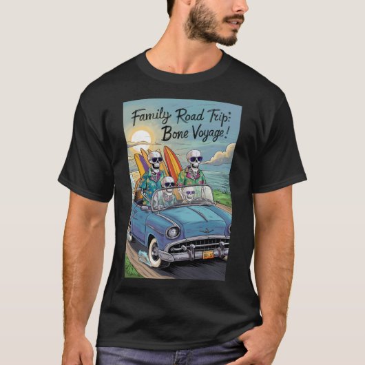 Knochenfahrt T-Shirt (Vorderseite)