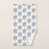 Knochenfiligrane Badhandtuch Set (Handtuch)