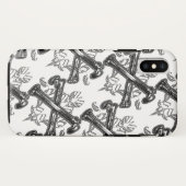 Knochenfiligrane Case-Mate iPhone Hülle (Rückseite (Horizontal))