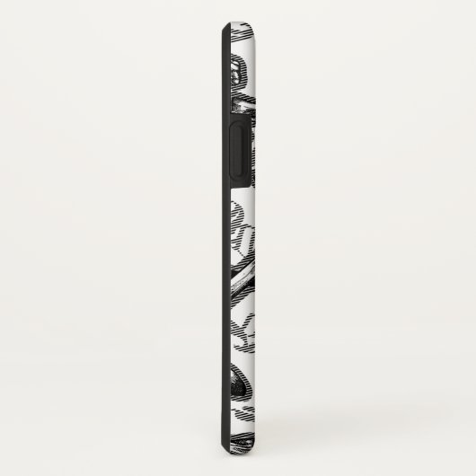 Knochenfiligrane Case-Mate iPhone Hülle (Hinten/Rechts)