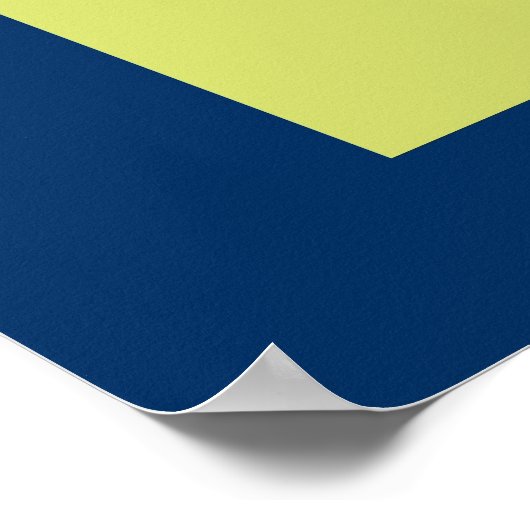 Knochenfisch Poster (Ecke)