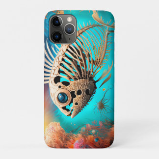 Knochenfisch schwimmt durch das Korallenriff Case-Mate iPhone Hülle