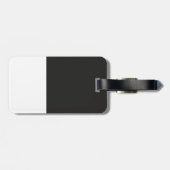 Knochenfreude wie Confetti Gepäckanhänger (Rückseite horizontal)