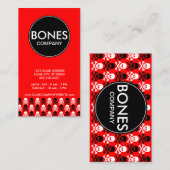 Knochengesellschaft Visitenkarte (Vorne/Hinten)