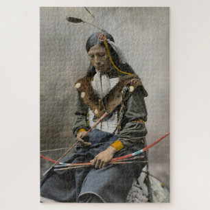 Knochenhalskette, Häuptling des Rates 1899 Puzzle