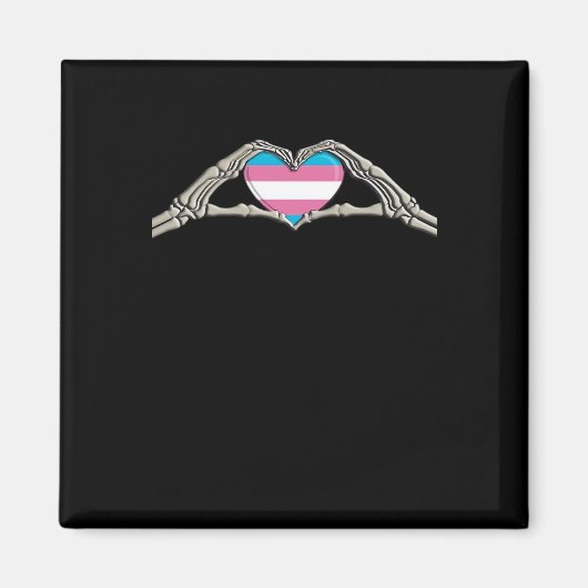 Knochenhandschuh Magnet (Vorne)