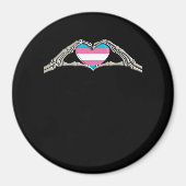 Knochenhandschuh Magnet (Vorne)