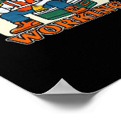 Knochenhandschuhe Herz Lesbian Goth Poster (Ecke)