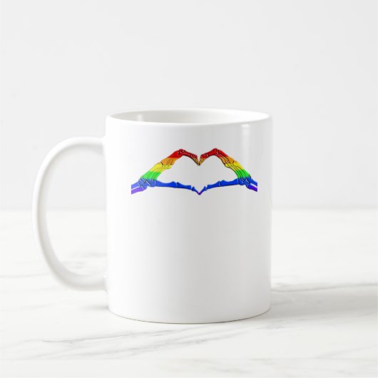 Knochenhandschuhe Kaffeetasse (Links)