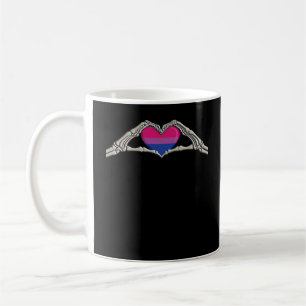 Knochenhandschuhe Kaffeetasse