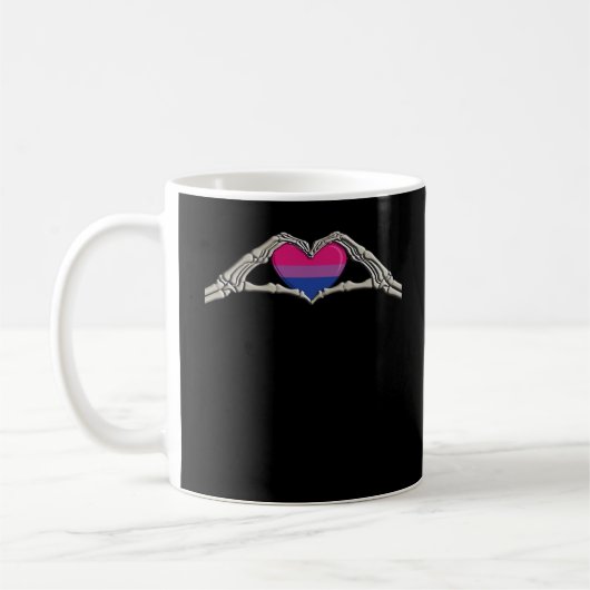 Knochenhandschuhe Kaffeetasse (Links)