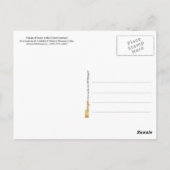 Knochenhaufen im Friedhof von Colon, Kuba Postkarte (Rückseite)