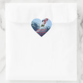 Knochenhof Dana Point Herz-Aufkleber (Tasche)