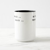 Knochenklopfen Tasse (Zentrum)