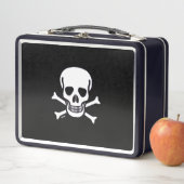 Knochenknochen Metall Brotdose (Beispiel)