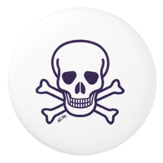 Knochenknöpfe Keramik Keramikknauf (Vorderseite)