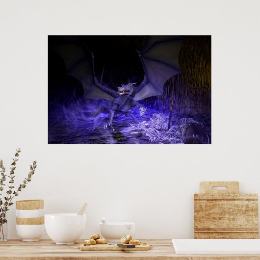 Knochenkollektor Poster (Küche)