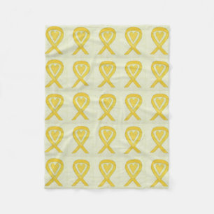 Knochenkrebs Bewusstsein Band Fleece Chemo Blanket
