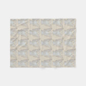 Knochenkrebs Bewusstsein Band Fleece Chemo Blanket (Vorderseite (Horizontal))