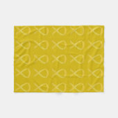 Knochenkrebs-Bewusstsein Band-Fleece Soft Blankets Fleecedecke (Vorderseite (Horizontal))