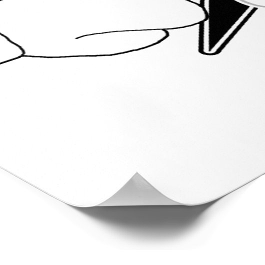 Knochenkrebs Poster (Ecke)