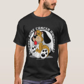 Knochenkrebshund T-Shirt (Vorderseite)