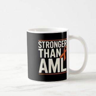 Knochenmark Orange Schleife Akute Myeloische Leukä Kaffeetasse