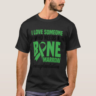 Knochenmark Spender Transplantation Knochenstück M T-Shirt
