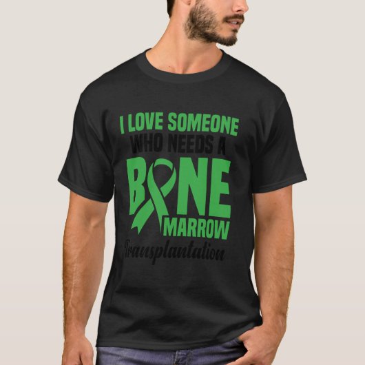 Knochenmark Spender Transplantation Knochenstück M T-Shirt (Vorderseite)