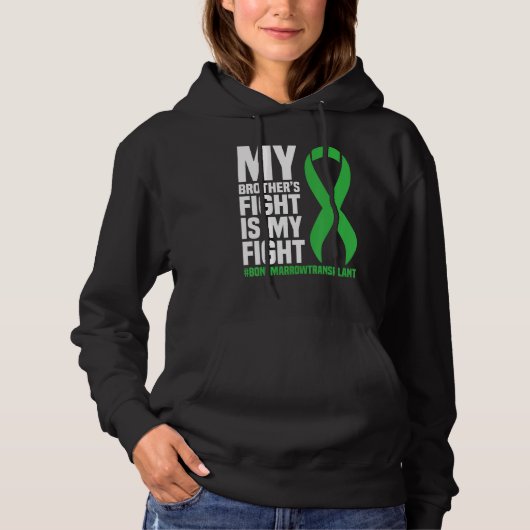 Knochenmark-Supplement-Knochenmarkspendekrieg Hoodie (Vorderseite)