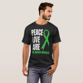 Knochenmark-Supplement-Knochenmarkspender-Krieger T-Shirt (Vorne ganz)